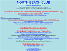Tablet Screenshot of northbeachclub.net